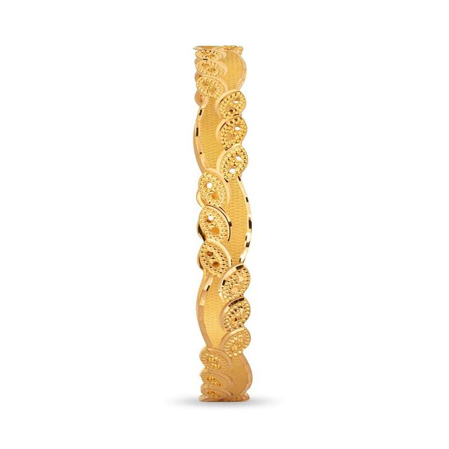 Vintage Gold Filigree Bangle 2