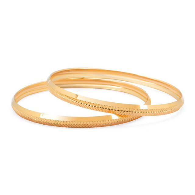 Classic Elegance Gold Bangle 