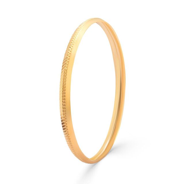 Classic Elegance Gold Bangle 2