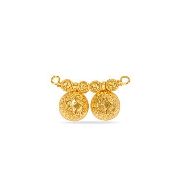 Tanishq 22 Karat Gold Pendant for Women