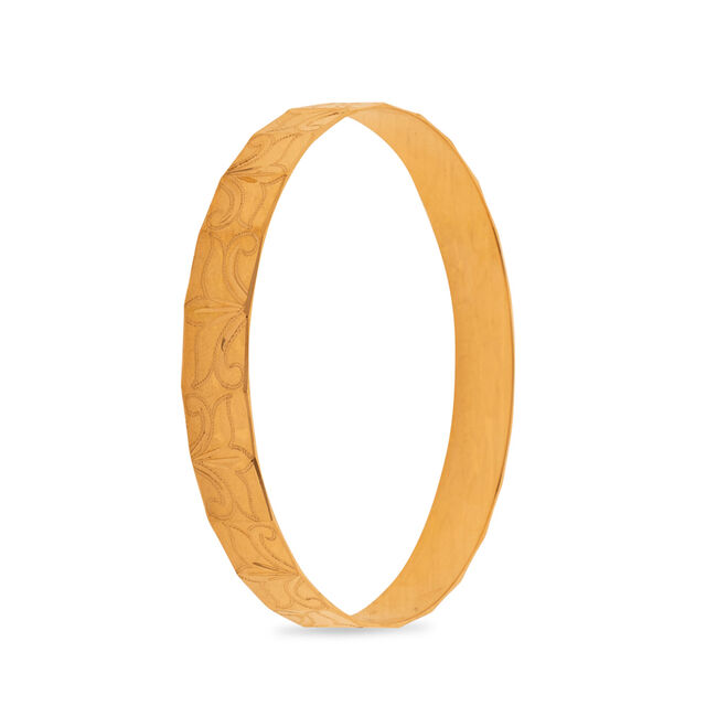 Floral Symphony Gold Bangle,,hi-res 2