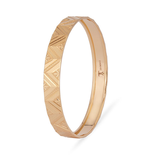 Tanishq 22KT Gold Bangle for Women 3