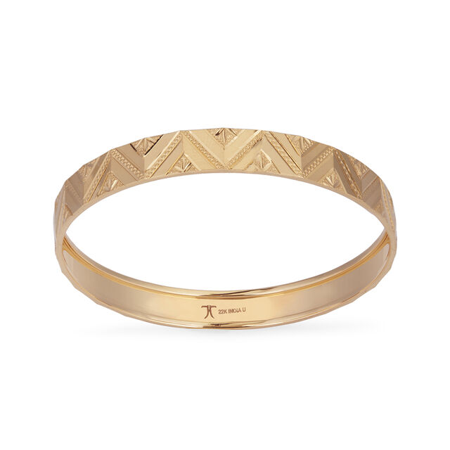 Tanishq 22KT Gold Bangle for Women 4
