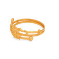 Floral Embrace Gold Cuff Bangle,,hi-res 3