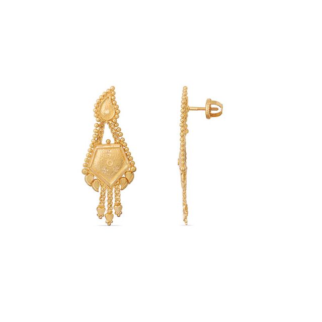 Tanishq 22KT Gold Necklace Set 4