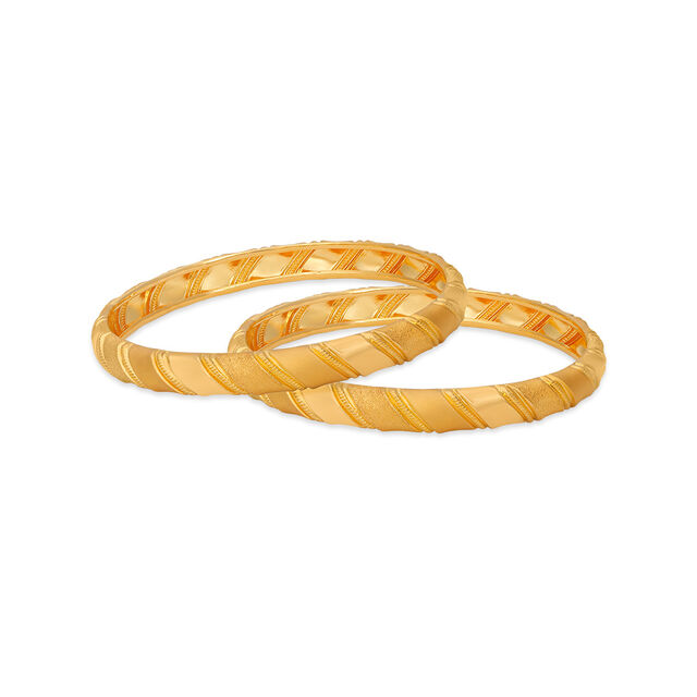 Tanishq 22 Karat Gold Bangle for Women 