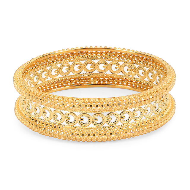 Tanishq 22 Karat Gold Bangle for Women 