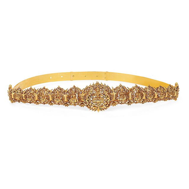 Tanishq 22KT Gold Waist Belt for Women