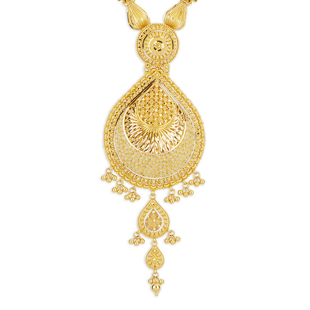 Tanishq 22KT  Gold Haaram  for Women 4