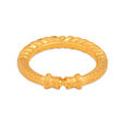 Legacy of Elegance Traditional Gold Bangle,,hi-res 