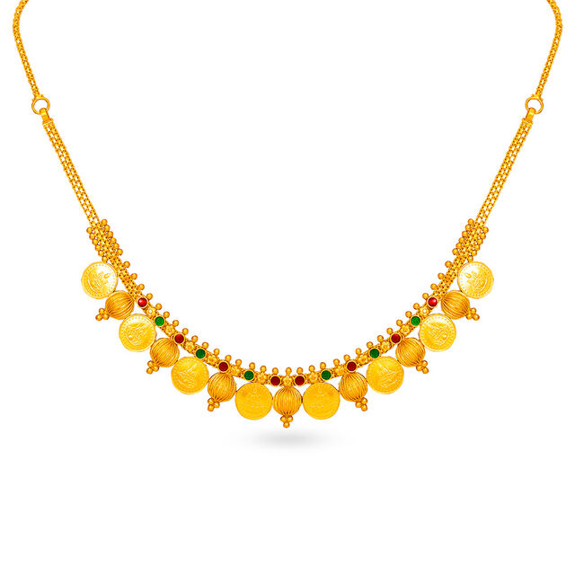 Tanishq 22 Karat Gold Necklace for Women