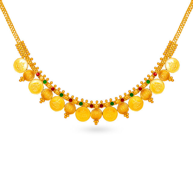 Tanishq 22 Karat Gold Necklace for Women