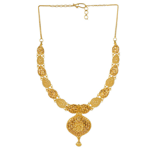 Tanishq 22KT Gold Necklace for Women 