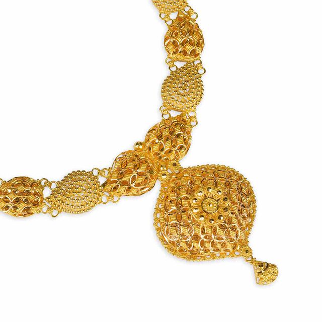 Tanishq 22KT Gold Necklace for Women 4