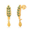 Tanishq Yellow Gold Stud Earrings 22K for Women 2