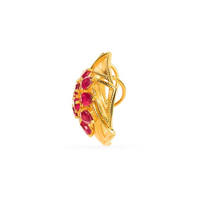 Tanishq 22KT Gold Pendant for Women 5