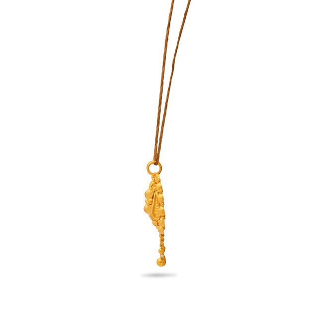 Gleaming Moments Gold Pendant 2