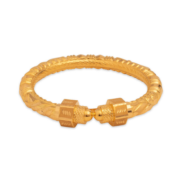 Enchanting Embrace Gold Bangle,,hi-res 
