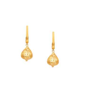 Contemporary J Bali Gold Hoop Earrings