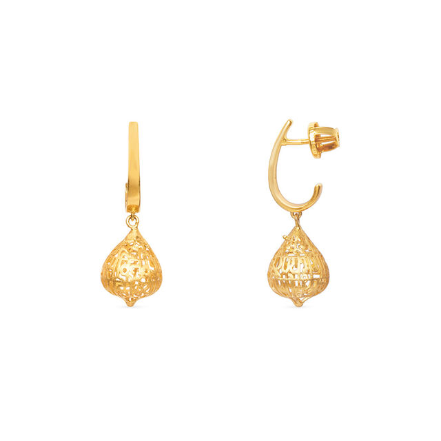 Contemporary J Bali Gold Hoop Earrings,,hi-res 3