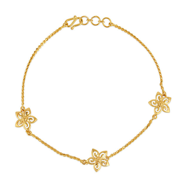 Tanishq 22KT Gold Bracelet for Women 2