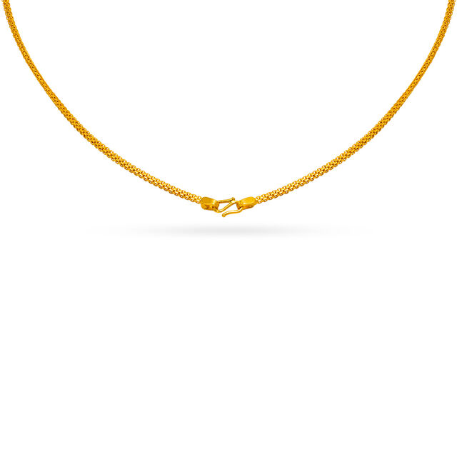 Woven Lace Gold Chain 2