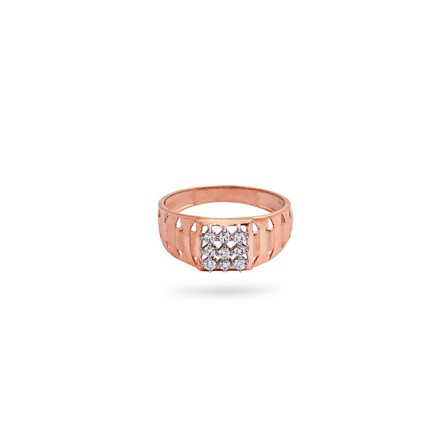 Captivating Gold & Diamond Ring,,hi-res