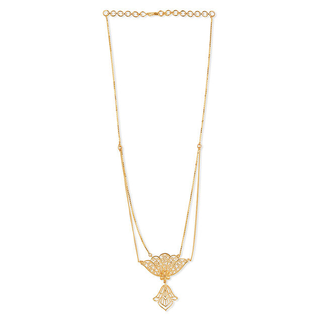 Tanishq 22KT Gold Necklace for Women 