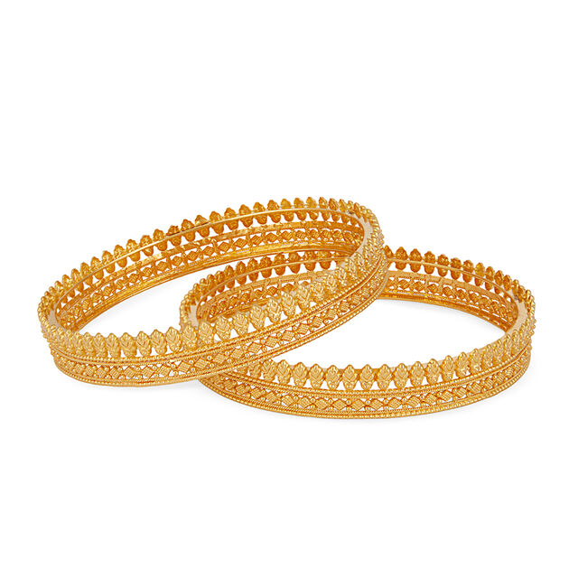 Tanishq 22KT Gold Bangle for Women 2