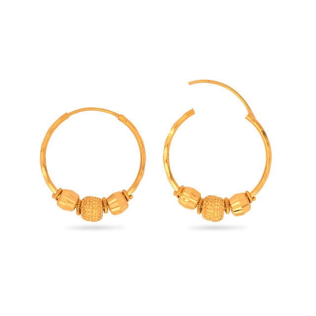 Gold Halo Hoops,,hi-res