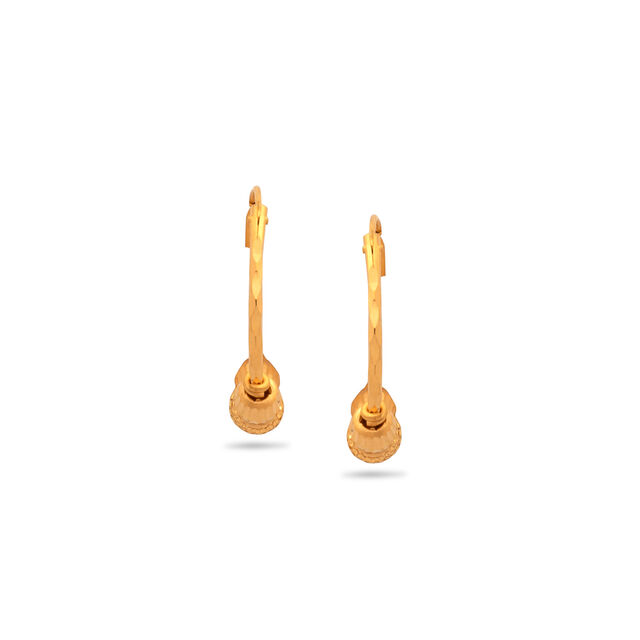 Gold Halo Hoops,,hi-res