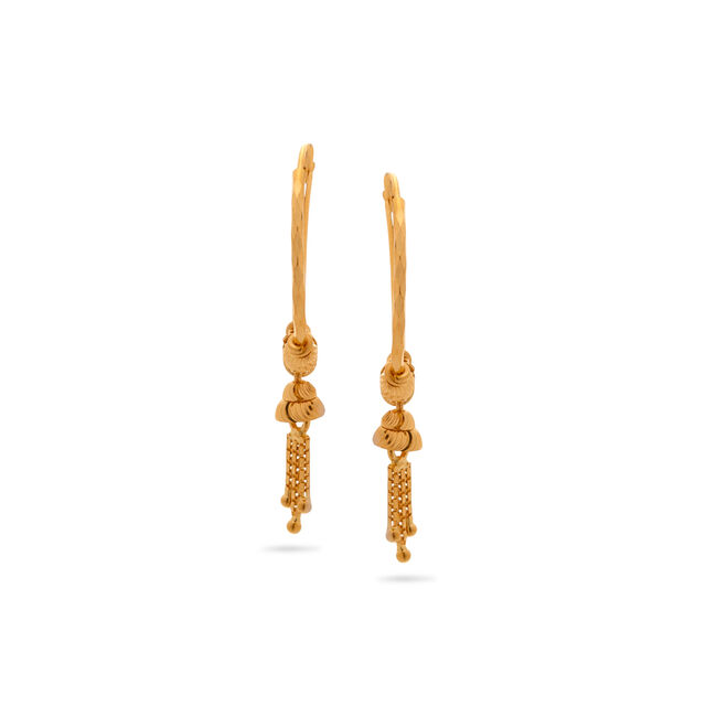 Radiant Bell Cascade Hoops,,hi-res