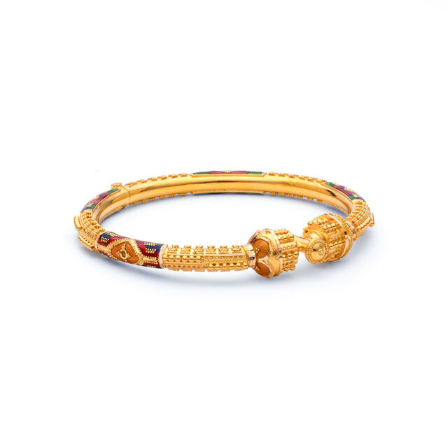 Radiant Moments Gold Cuff Bangle,,hi-res 