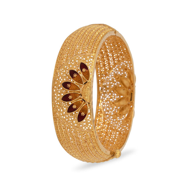 Festive Floral Bangle,,hi-res 2