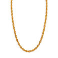 Gold Interlink Necklace,,hi-res 