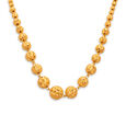 Gilded Beads Link Necklace,,hi-res 