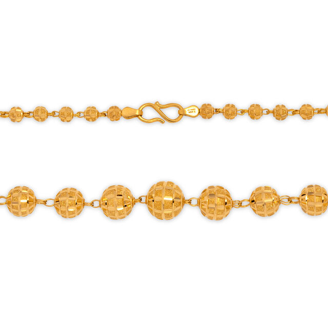Gilded Beads Link Necklace,,hi-res 2