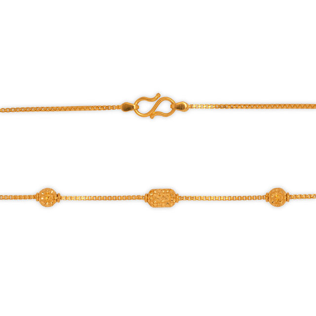 Gold Elegance Link Necklace,,hi-res 2