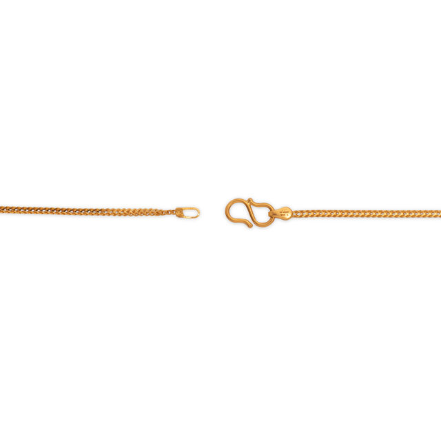 Grey Gemstone Link Chain 2