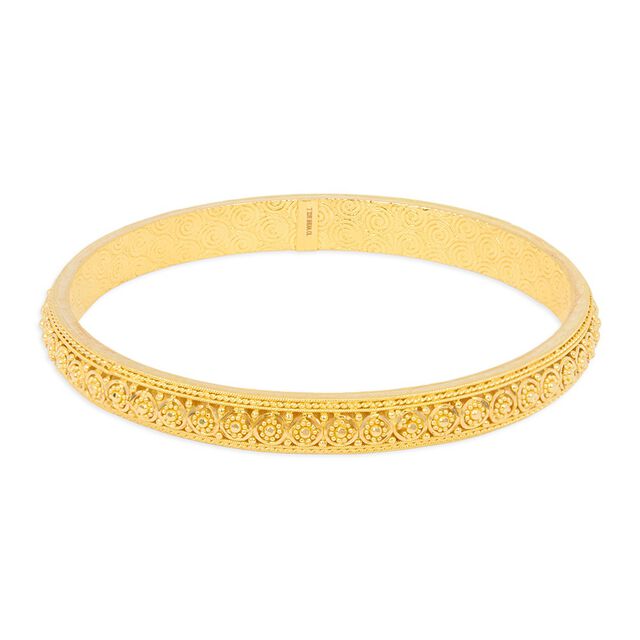 Tanishq 22KT Gold Bangle for Women 