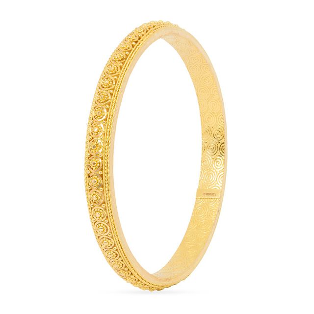 Tanishq 22KT Gold Bangle for Women 2