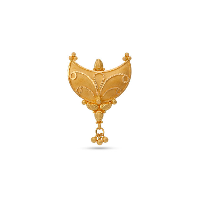 Tanishq 22 Karat Gold Pendant for Women 