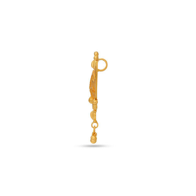 Tanishq 22 Karat Gold Pendant for Women 2