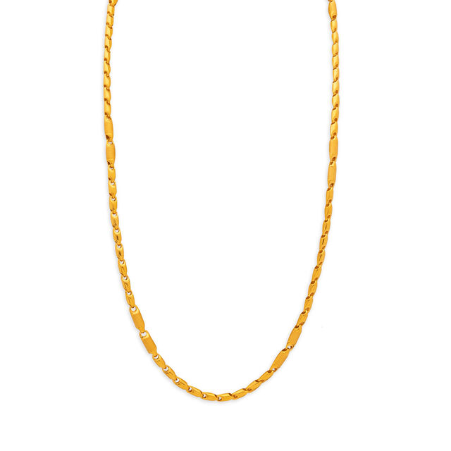 Twisted Gold Chain for Men,,hi-res 