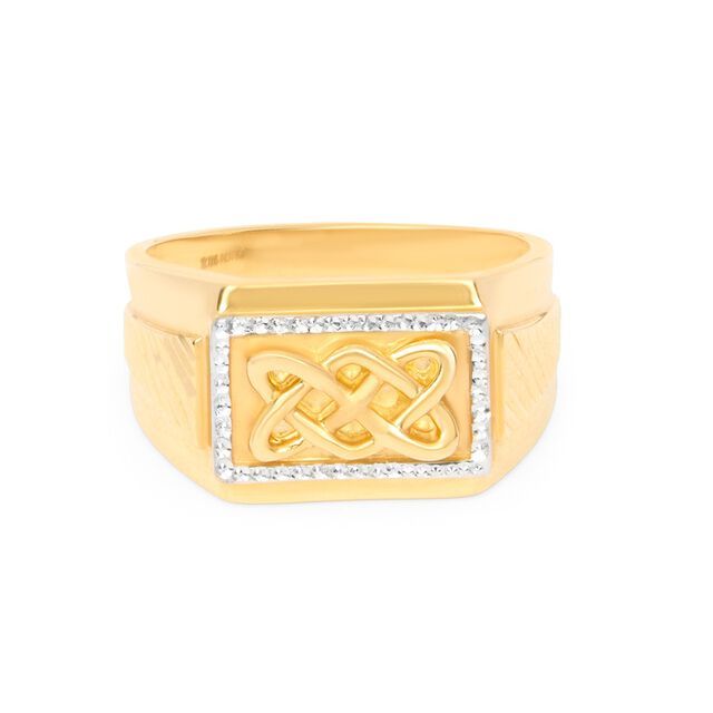 Tanishq 22KT Gold Finger Ring for Men,,hi-res 