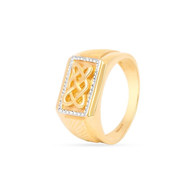 Tanishq 22KT Gold Finger Ring for Men,,hi-res 2