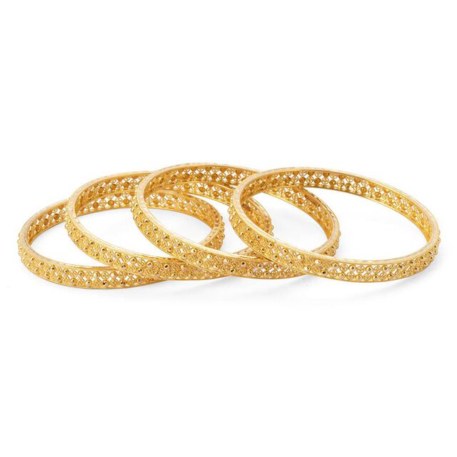 Majestic Gold Bangles 