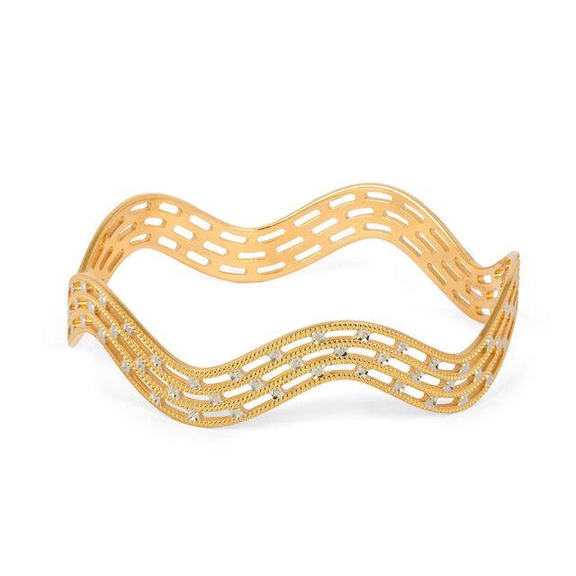 Tanishq 22KT Gold Bangle for Women 