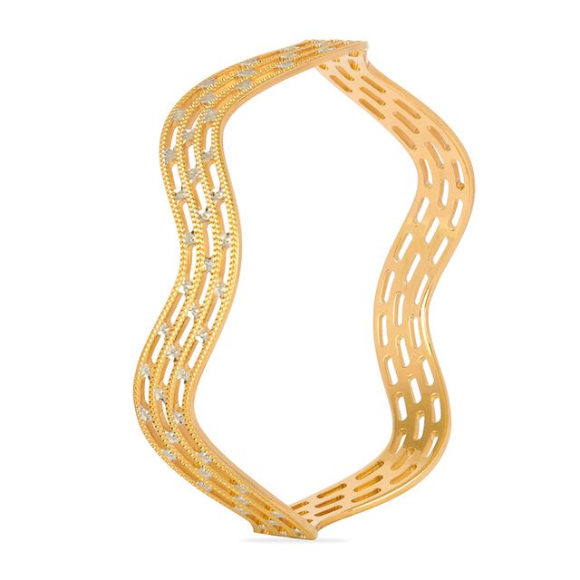 Tanishq 22KT Gold Bangle for Women 3