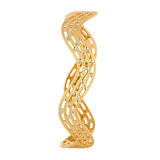 Tanishq 22KT Gold Bangle for Women 5